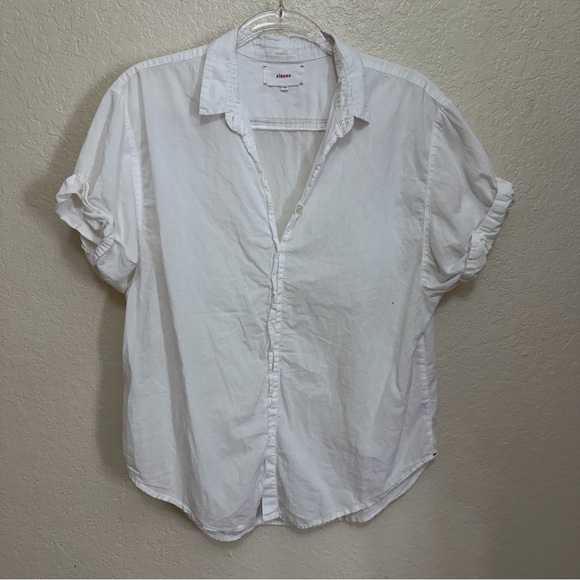 Xirena White Channing Shirt button down size XS - Picture 6 of 9